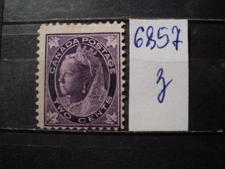 Фото марки Канада 1898г *