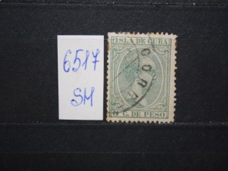 Фото марки Испанская Куба 1891г
