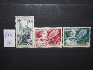 Фото марки Французский Мадагаскар 1954г серия