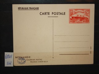 Фото марки Франция почтовая карточка **