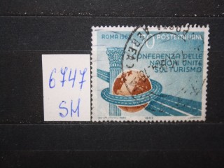 Фото марки Италия 1963г