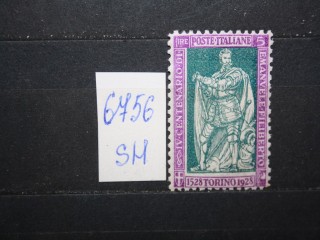 Фото марки Италия 1928г *