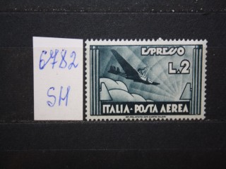 Фото марки Италия 1934г **