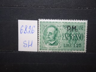 Фото марки Италия 1943г **