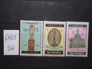Фото марки Португальская Индия 1952г серия **