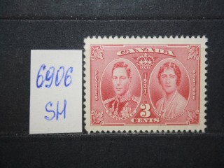 Фото марки Канада 1937г **