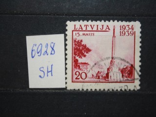 Фото марки Латвия 1939г