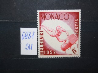 Фото марки Монако 1953г **