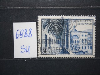 Фото марки Монако 1952г