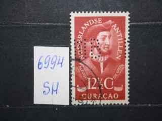 Фото марки Нидерландские Кюрасао 1949г