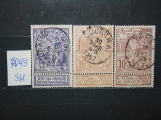Фото марки Бельгия 1896г серия