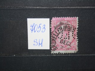 Фото марки Бельгия 1884г