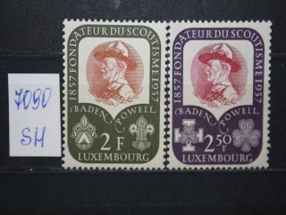 Фото марки Люксембург 1957г серия *