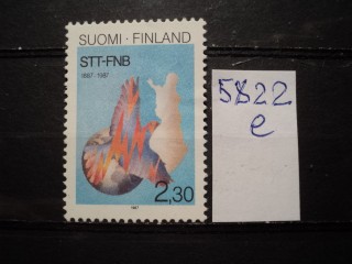 Фото марки Финляндия 1987г **