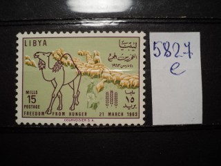 Фото марки Ливия 1963г *
