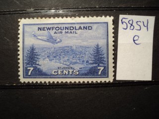 Фото марки Брит. Ньюфаунленд 1943г *