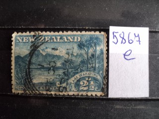 Фото марки Новая Зеландия 1900г