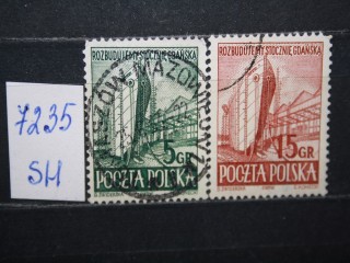 Фото марки Польша 1952г серия