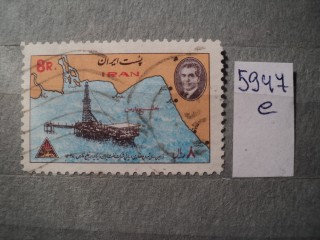 Фото марки Иран 1969г