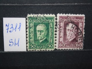 Фото марки Чехословакия 1927г серия