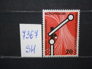 Фото марки Германия 1955г **