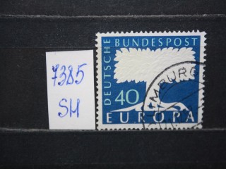 Фото марки Германия 1957г
