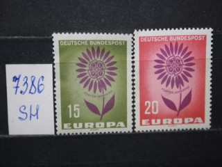 Фото марки Германия 1964г серия *
