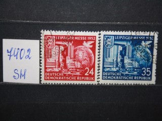Фото марки ГДР 1952г серия