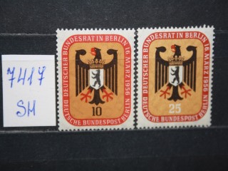 Фото марки Германия Берлин 1956г серия *