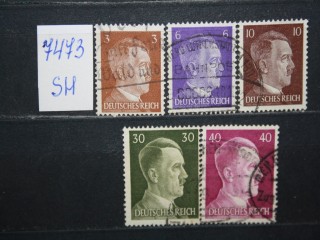 Фото марки Германия Рейх 1941г набор марок