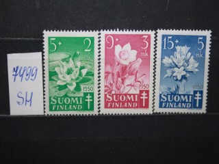 Фото марки Финляндия 1950г серия **
