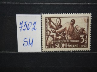 Фото марки Финляндия 1938г **