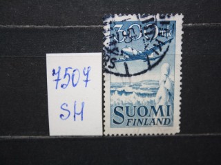 Фото марки Финляндия 1950г