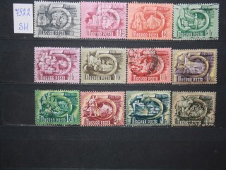 Фото марки Венгрия 1951г набор марок