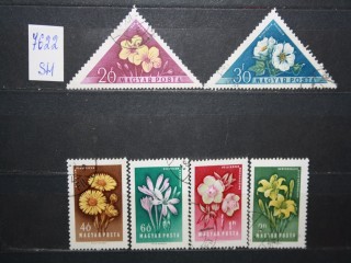 Фото марки Венгрия 1958г набор марок