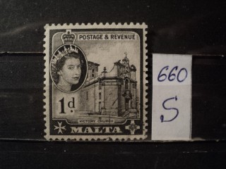 Фото марки Брит. Мальта