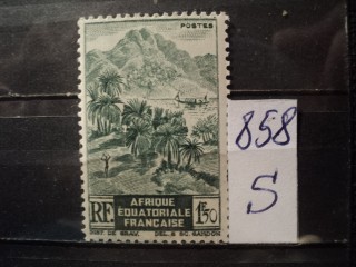 Фото марки Франц. Экватор. Африка *