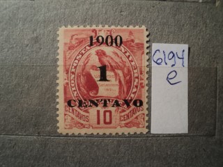 Фото марки Гватемала 1900г **