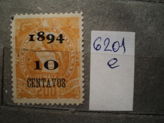 Фото марки Гватемала 1894г *