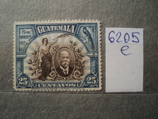 Фото марки Гватемала 1917г *
