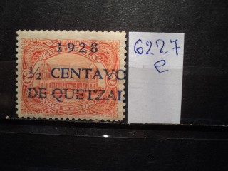 Фото марки Гватемала 1928г **