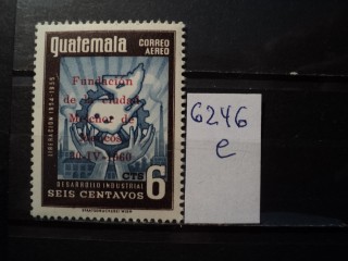 Фото марки Гватемала 1960г **