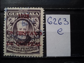 Фото марки Гватемала 1928г