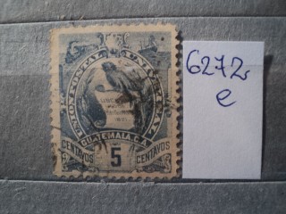 Фото марки Гватемала 1900г