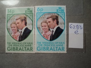 Фото марки Гибралтар серия 1973г **