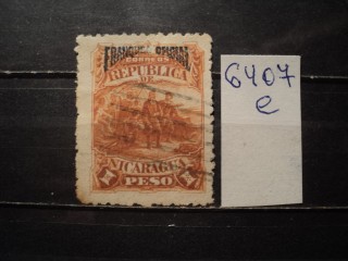 Фото марки Никарагуа 1892г