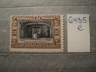 Фото марки Панама 1915г *