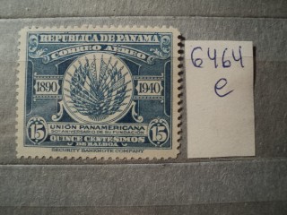 Фото марки Панама 1940г *