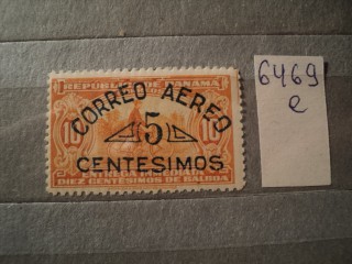 Фото марки Панама 1929г **