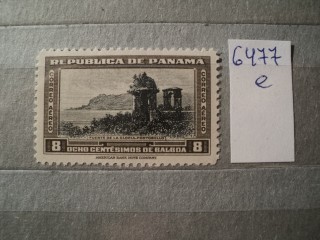 Фото марки Панама 1942г *